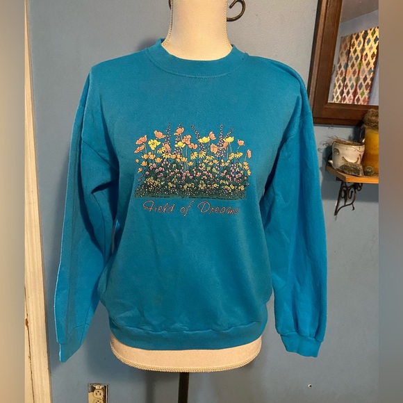 Vintage, Winnie The Pooh, “Field Of Dreams” Sweatshirt - Picture 1 of 8
